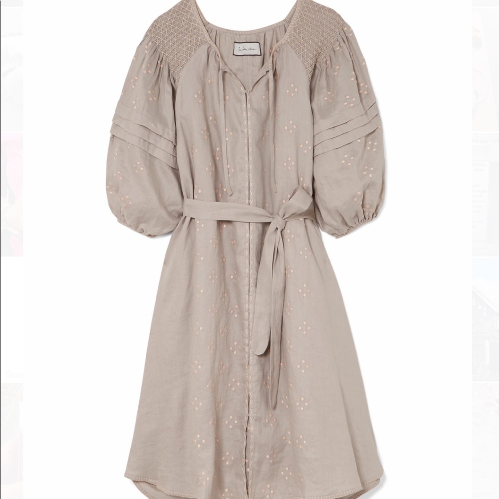 Innika Choo Hugh Smocked Dress